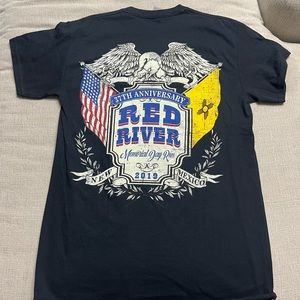 2019 Red River Memorial Day Run 37th anniversary 90s Eagle shirt Size M